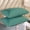 Green, variant on Surpdew Decorative Pillows For Bed 1Pc Headrest Core Embroidery Solid Color Brushed Fabric Quilted Quilted Pillow Yellow
