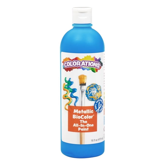 Colorations Paraben-Free Metallic BioColor- Blue, 16 oz.