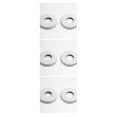 thumbnail image 1 of mmirethe 2x White Replacement Ear Cushions Compact And Convenient For On Go Easy To Soft Foam Cushion 3Set, 1 of 6