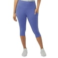 thumbnail image 2 of 32 Degrees Cool Women's Active Crop Pockets Legging, Black Small, 2 of 9