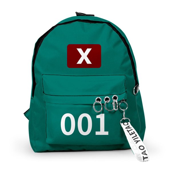 Bolsos Escolares Sports Daypacks Al Aire Libre Hombro Cosplay Bolsas Mochila Corea Temporada 2 Gran Capacidad para Series Televisión