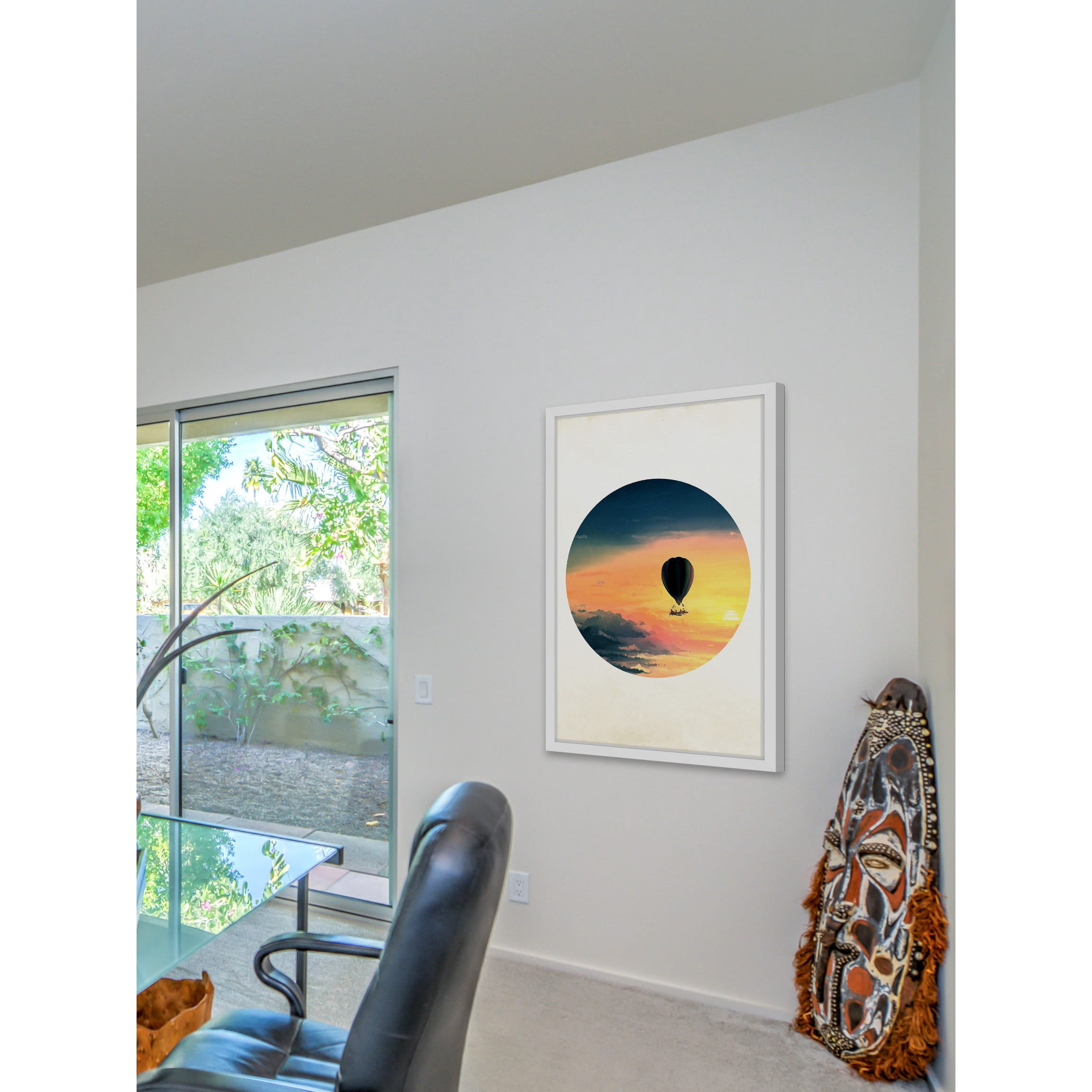 Marmont Hill "Balloon Sunset" Framed Painting Print