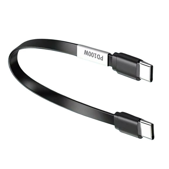 100W USB C to USB C Fast Charging Cable, PD100W 480Mbps Data Sync for Electronics Charging Cord