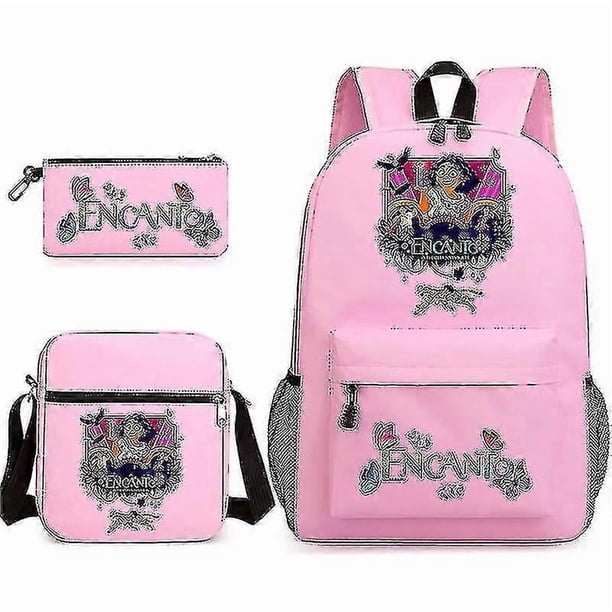 3pcs Set Encanto Mirabel Madrigalshoulder Bag +backpack +pen Case Carnival Child S