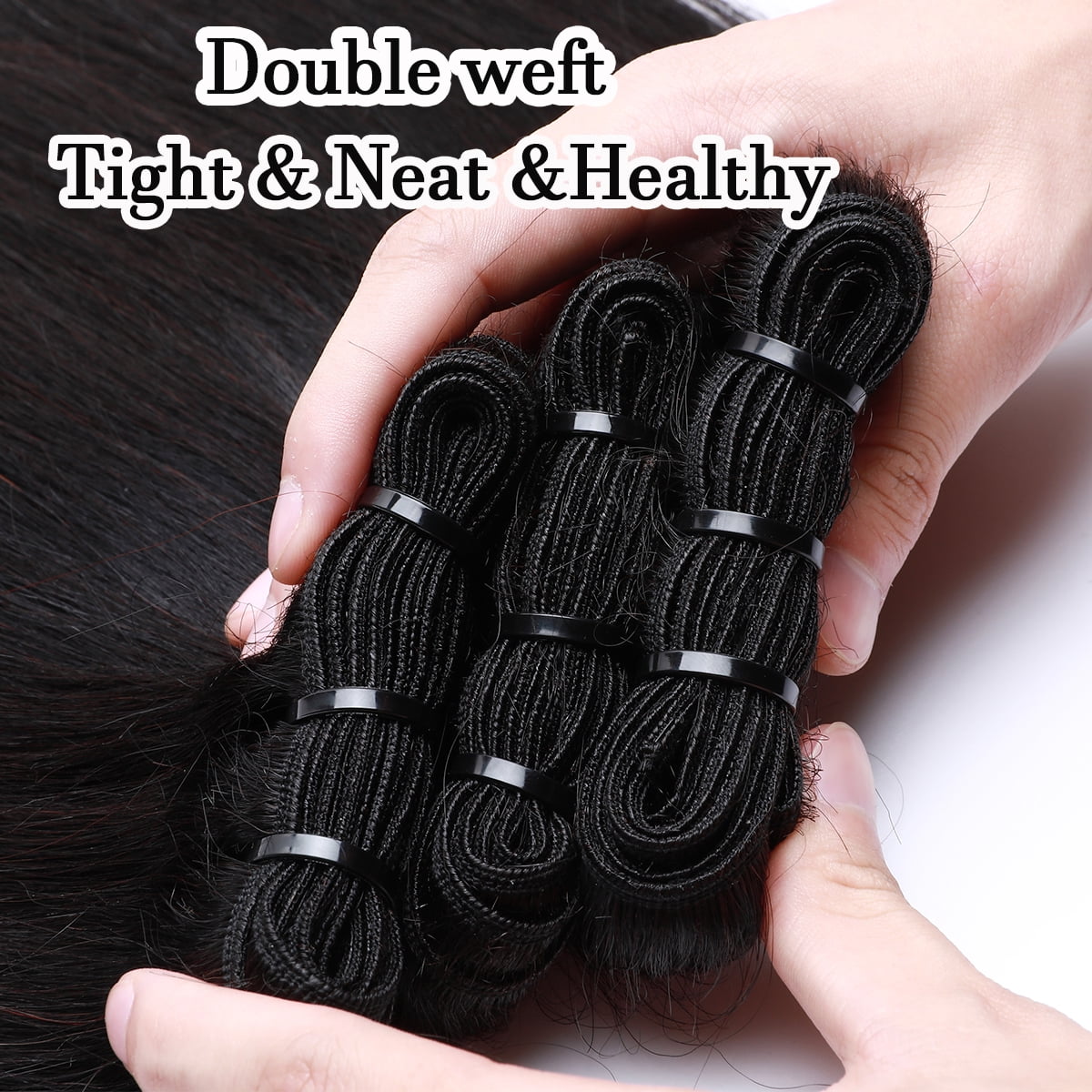 SEGO Brazilian 100% Virgin Human Hair Straight Body Wave Bundles 100% Unprocessed Human Hair 1 Bundle Sewing In 100% Human Hair Extensions