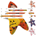 thumbnail image 4 of YunPes Infant Baby Starfish Onesie Funny Cute Graphic Flannel Hooded Jumpsuit Newborn Photography Outfit Halloween Christmas Shower Gift, 4 of 5