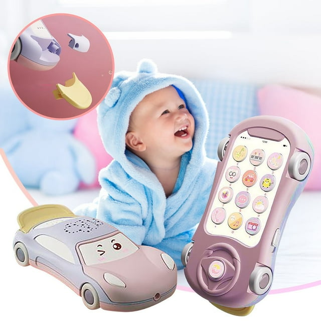Mon Ensemble d'Apprentissage avec Télécommande et Téléphone Mobile Incluant Projection Musicale Amusante