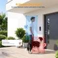 thumbnail image 7 of Rebelduck Video Doorbell Camera, Battery Powered, AI Human and Motion Detection, 2 Way Talk, Night Vision, Cloud Storage (Sold Separately), 2.4G WiFi Only, Indoor/Outdoor Surveillance, 7 of 7