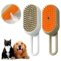 Motomate 3-in-1 Steam Brush and Spray Comb for Cats and Dogs, Shedding and Grooming Tool for Long and Short Hair