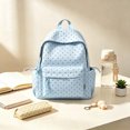 thumbnail image 3 of Cute Backpack Kawaii Polka Dot Backpack Rucksack Travel Daypack, 3 of 3