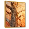 thumbnail image 2 of Designart "Collage Of Peach-Hued Sycamores" Tree Sycamore Floater Framed Canvas Wall Art, 2 of 5