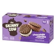 thumbnail image 4 of Skinny Cow Dynamic Duo Vanilla & Chocolate Ice Cream Sandwiches, 6 Count, 24.0 oz, 4 of 7