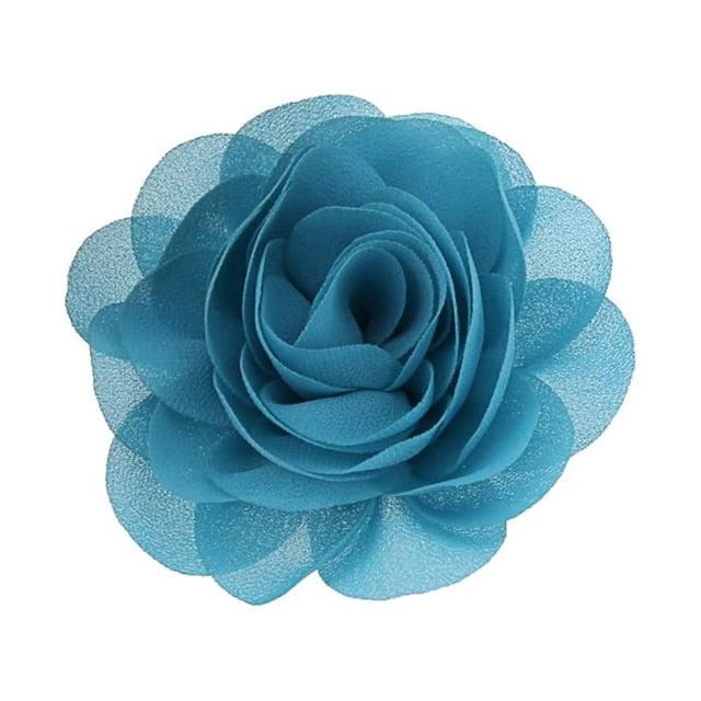 Inteprter Abalorios para perros, flor, perla, gasa, pajarita para gatos, banda elástica, suministros llamativos para mascotas, accesorios de Decoración rosado azul