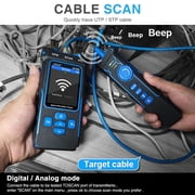 NOYAFA NF-8508 Multifunction Network Cable Tester, OPM VFL PoE Wire Tracer, Black