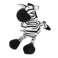 thumbnail image 4 of Decorative Stuffed Toy Adorable Zebra Toy Realistic Plush Zebra Toy Kids Accessory, 4 of 6