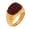 Red, variant on HIJONES Women's Ring Personalized Stainless Steel Elegant Ring Band Finger Jewelry Red Size 7