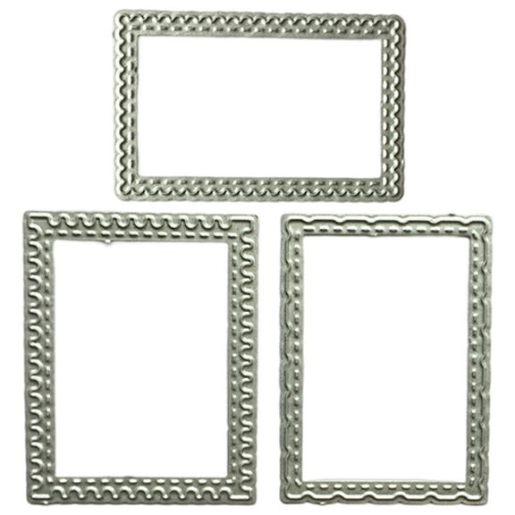 unbranded  3 Pcs Die Cuts for Scrapbooking Card Making Supplies Stamps Shape Dies