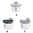 thumbnail image 4 of Greeniant Fuente de agua Suministros para mascotas Bebedero para gatos de 2L Sensor inalámbrico recargable Tazón para beber de operación simple Suministros para perros Negro Greeniant PT005024-02B, 4 of 6
