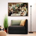 thumbnail image 2 of IDEA4WALL Framed Canvas Wall Art for Living Room, Bedroom La Grenouillere by Pierre-Auguste Renoir Canvas Prints for Modern Home Decoration Ready to Hang, 2 of 4