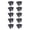6 cm 10pcs, variant on KGJQ 10Pcs Planter Insert Plant Risers, Plant Elevator Stands, Heavy Duty Plastic Plant Lifters, Plant Support Inserts for Flower Pots Drainage