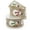 Natrual, variant on Ribbon Traditions Snowman/Cardinal Wired Ribbon  2 1/2" by 25 Yards - Natural