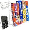 thumbnail image 1 of Organizador Evelots Wrap/Pan, paquete de 2 unidades, soporte para puerta/pared, blanco, 1 of 7