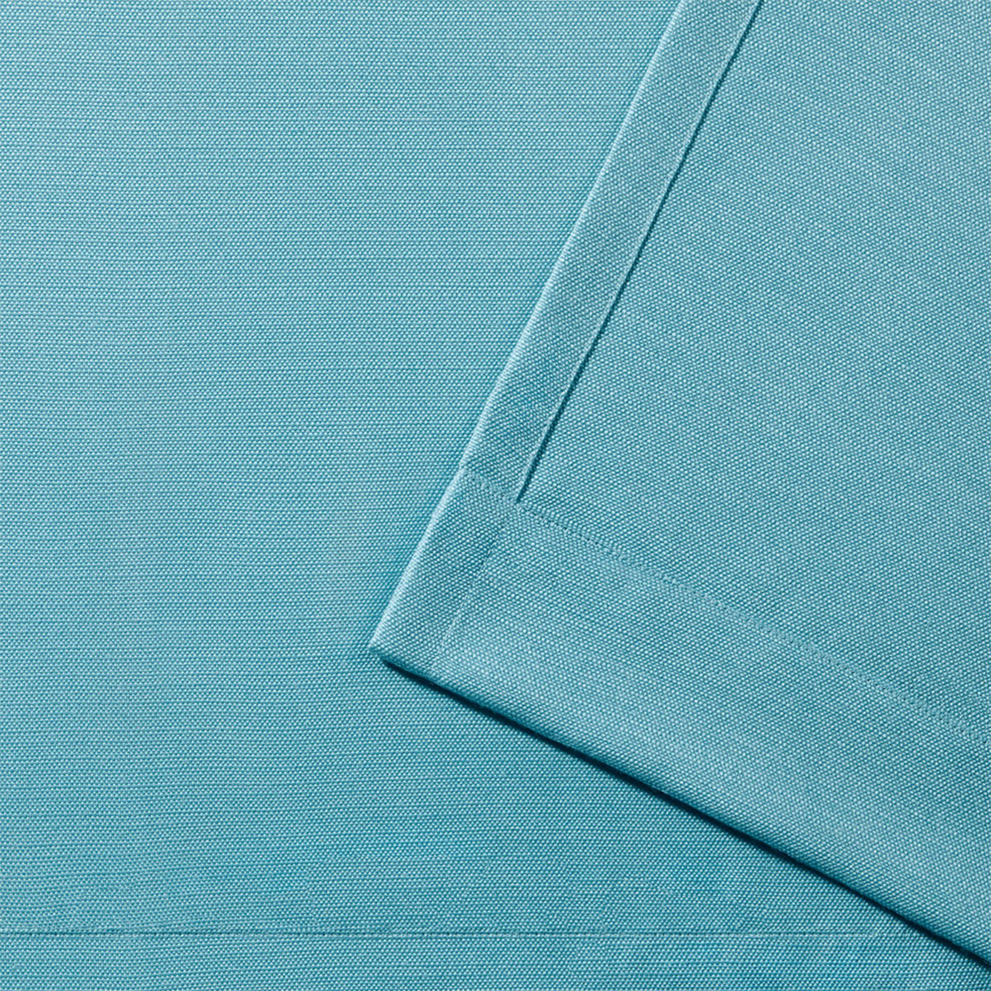 Exclusive Home Delano Heavyweight Textured Indoor/Outdoor Grommet Top Curtain Panel Pair, 54"x120", Teal