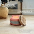 thumbnail image 4 of Better Homes and Gardens Warm Spring Sunshine Scented 2-Wick Frosted Jar Candle 18oz., 4 of 10