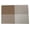 22007 - Brown 4-Squares, variant on Nouvelle Legende® Tweed Woven Vinyl Placemats - Set of 12 - Design 44034
