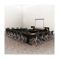 thumbnail image 4 of Regency Fusion 72 x 24 in. Seminar Training Table- Neo Walnut, 4 of 8