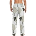 thumbnail image 4 of FREEAMG Sheep Cotton Pajama Pant for Men, Super Soft Lightweight Lounge Pajama Bottoms Drawstring Sleepwear Pant with 2 Pockets, 4 of 7