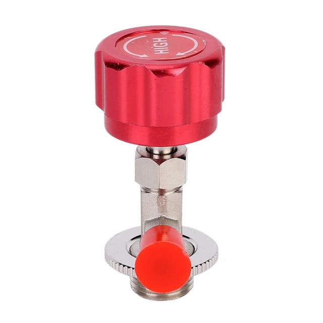 Peut Robinet Distributeur, R134A Outil de Réparation de Climatisation Durable 1/4 Pouce BSP pour la Climatisation