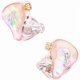 thumbnail image 1 of wonima11 Open Audio Witch Pro Hybrid Driver in-Ear Earphones, 1DD + 1BA Unit in-Ear Monitor Headphones, HiFi Wired IEM Earbuds with 0.78 2Pin Detachable Cable (3.5 with Mic, Pink), 1 of 1