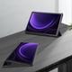 thumbnail image 1 of Funda para tableta con soporte triple a prueba de golpes para Galaxy Tab S9/S9 FE de 11 pulgadas (negro), 1 of 5