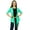 Aqua, variant on Phagun Women Solid Casual 3/4 Sleeve Aqua Green Shrug Coverup Rayon Cardigan-Small