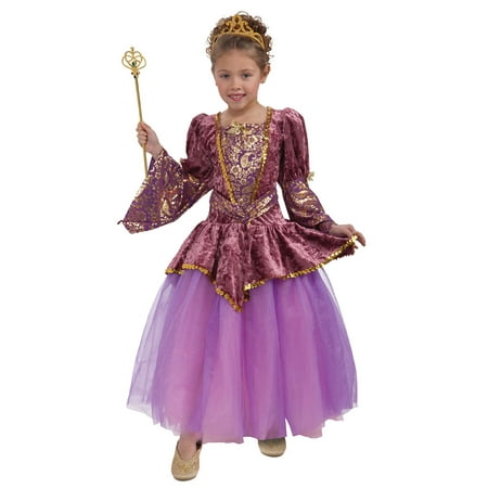 Plum Princess Girls Costume