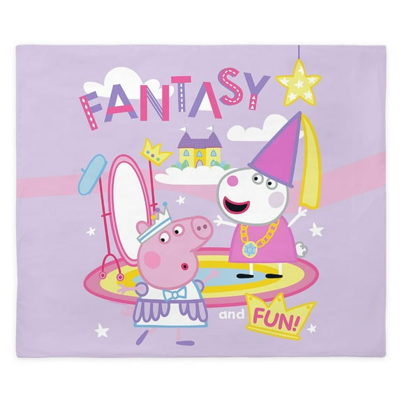 CafePress - Peppa Pig: Fantasy And Fun! - King Duvet Cover, Printed Comforter Cover, Unique Bedding,