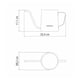 thumbnail image 2 of Tetera Cuello de Cisne Tramontina Acero Inoxidable 0.6 L, 2 of 4