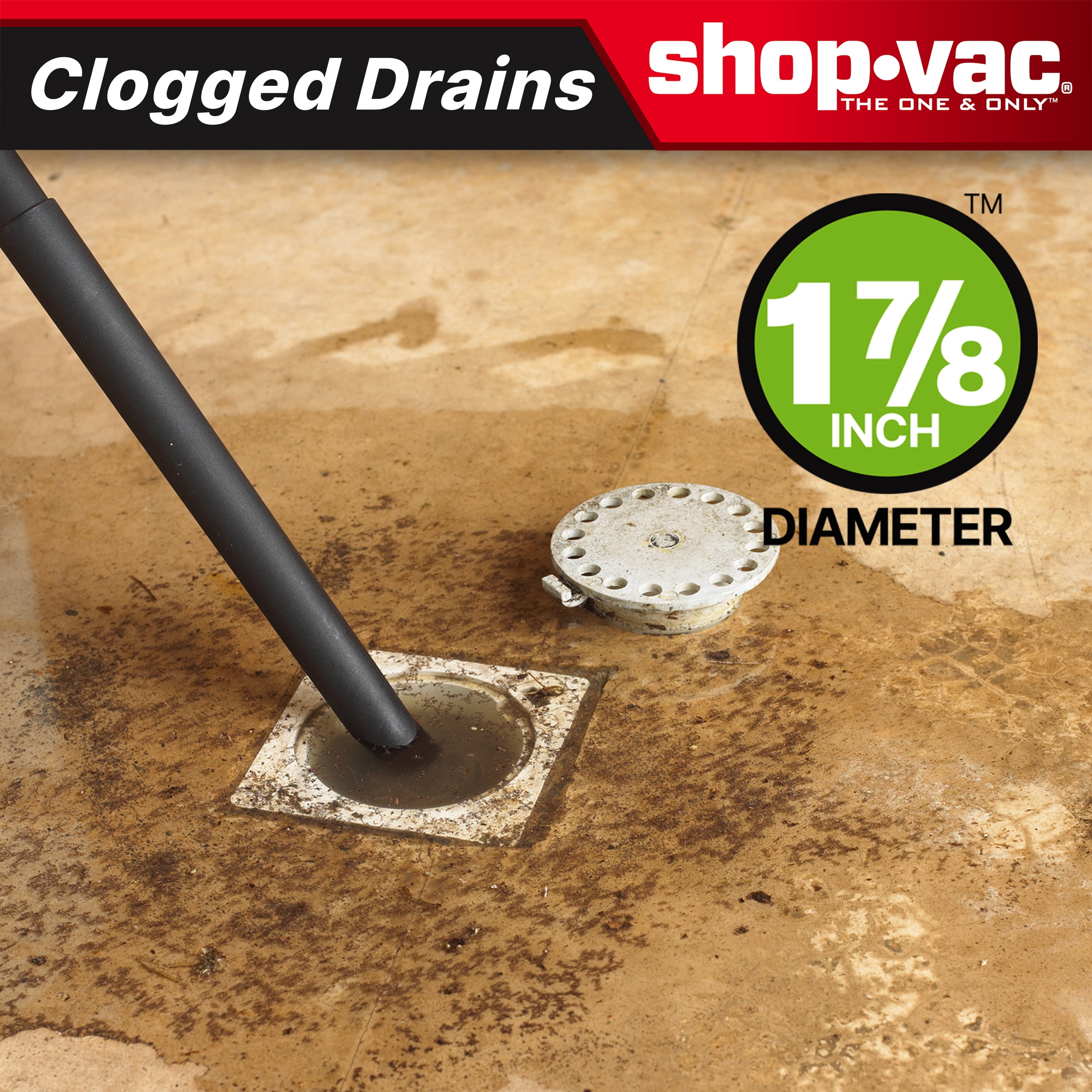 Shop-Vac Universal 1-7/8" Extension Wand (w/Adapter)