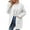 White, variant on Fiaer Long Knit Cardigan Sweaters For Women Winter Fall Trendy Open Front Cozy Warm Casual Loose Fit Long Sleeve Tops With Pockets White XL