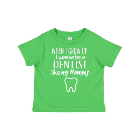 

Inktastic Future Dentist Like Mommy Gift Toddler Boy or Toddler Girl T-Shirt