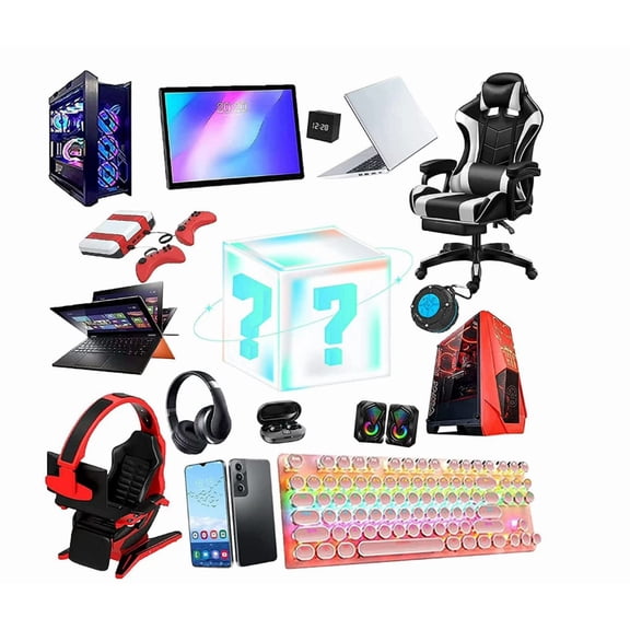 Tech Discovery Gift Box Set: Collection of Quality Electronics Including Smart Watches, Headphones, Speakers & More - The Perfect Surprise Gift for Everyone (3-20 Piece)