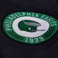 thumbnail image 7 of Men's Mitchell & Ness  Black Philadelphia Eagles Black Out Collection Vintage Full-Snap Varsity Jacket, 7 of 7