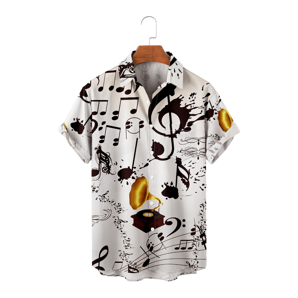 Beach Short Sleeve Shirt 3D Printed Short Sleeves Casual Beach Shirts