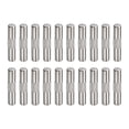 thumbnail image 1 of 4x20mm 304 Inoxidable Acero Espiga Pasadores, 20uds Centro Estriado Plano Chaflanado Extremo Espiga Pasador, Madera Litera Cama Estante Picas Soporte Estantes Fijar Elementos, 1 of 5