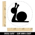thumbnail image 2 of Snail Slow Solid Self-Inking Rubber Stamp Ink Stamper - Red Ink - Small 3/4 Inch, 2 of 7