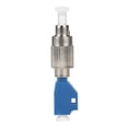 thumbnail image 1 of Adaptador de fibra a LC (hembra , macho LC) de rendimiento, reemplaza al robusto adaptador de fibra óptica, conector acoplador óptico. Azul, 1 of 8