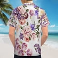 thumbnail image 6 of High Quality Hawaiian Shirts for Men Short Sleeve Aloha Beach Shirt Floral Summer Casual Button Down Shirts Blouses CL2HIX, 6 of 7