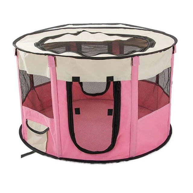 Large Dogs Houses Beds Dog House Foldable Pet Bed Tent Cats Cama Sweet Cat Bed Basket Cozy Kitten for Delivery Room Cat's House ShopWise Round
