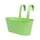 thumbnail image 4 of Macetas Colgantes Metal Macetero para Barandilla Valla Balcón () Verde, 4 of 9